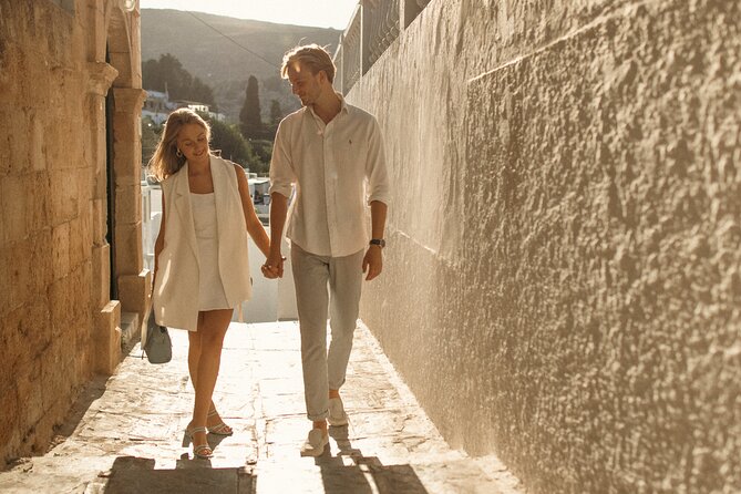 Professional Photoshoot in Lindos - Your Choice of Sunrise vs Morning vs Golden Hour
