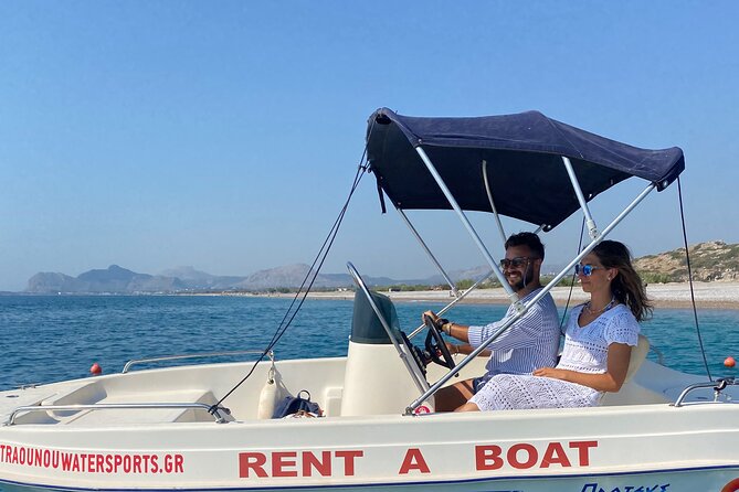 Rent a Boat without License - Stop 2: Anthony Quinn Bay for classic Rhodes sea views