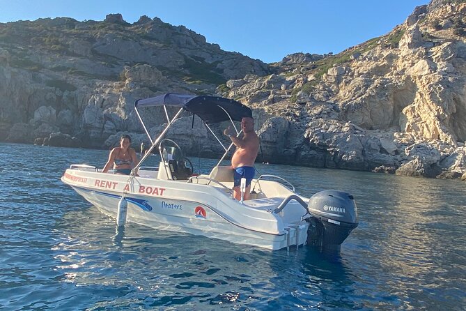 Rent a Boat without License - Stop 3: Traganou Caves and what to do there