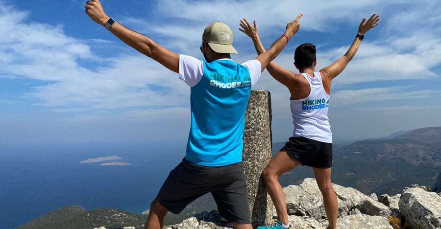 Rhodes: Akramitis Mountain Guided Hike - The climb you actually feel: pines, cypresses, and 500 meters up