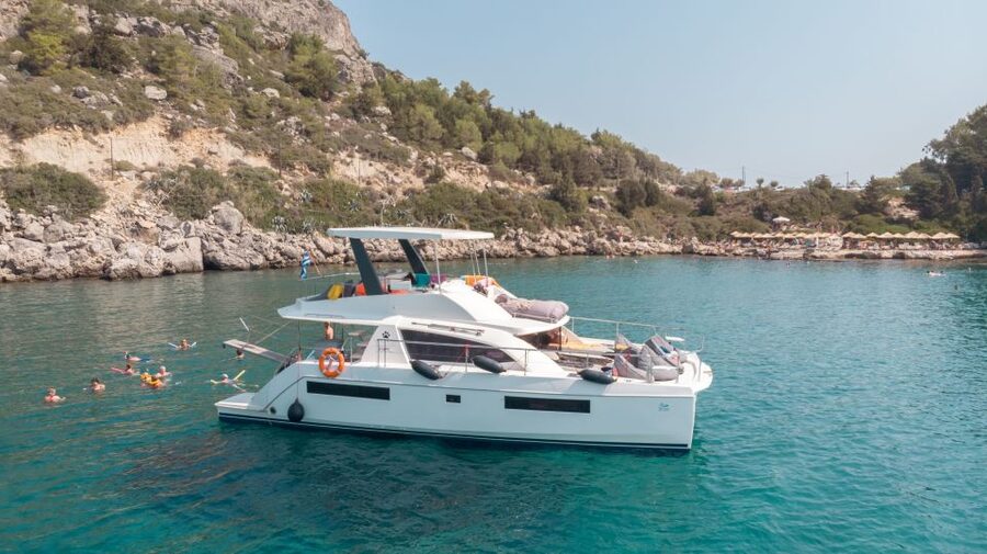 Rhodes: All-Inclusive Catamaran Cruise with Lunch and Drinks - Key things to know before you go