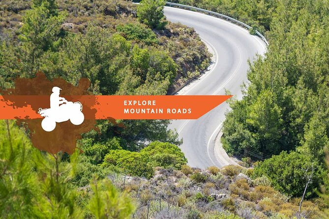 Rhodes ATV Quad Adventure Guided Tour 2 or 1 person on 1 Quad - Key things you’ll remember on this quad safari