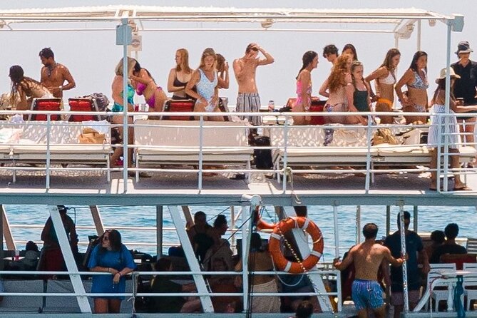 Rhodes Bay to Bay Swim Cruise-Greek Buffet w/wine included - Anthony Quinn Bay: Deep Water, Snorkel Gear, and Fish Near You