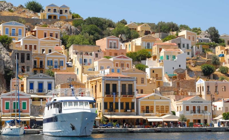 Rhodes: Boat trip to Symi island with swimming at St. George - The Boat Ride: Comfortable, Scheduled, and Built for Views