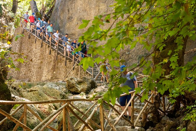 Rhodes: Butterfly Valley & Seven Springs Nature Day Trip - Stop Two: Epta Piges (Seven Springs) and the Walk Through the Tunnel