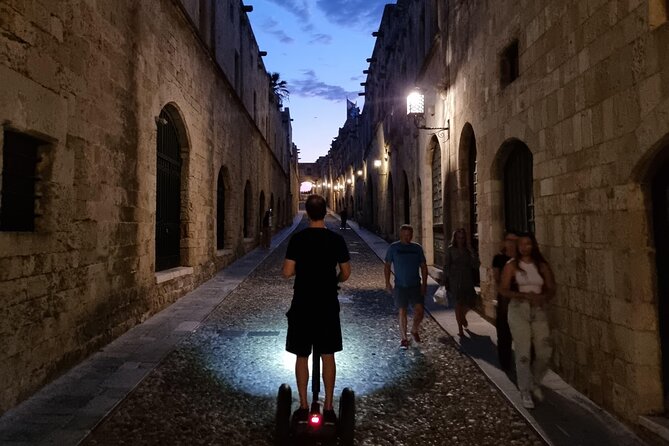 Rhodes by Night Segway Route - Old Town of Rhodes: Narrow Alleys, Controlled Speed, and Great Walking-Free Sightseeing