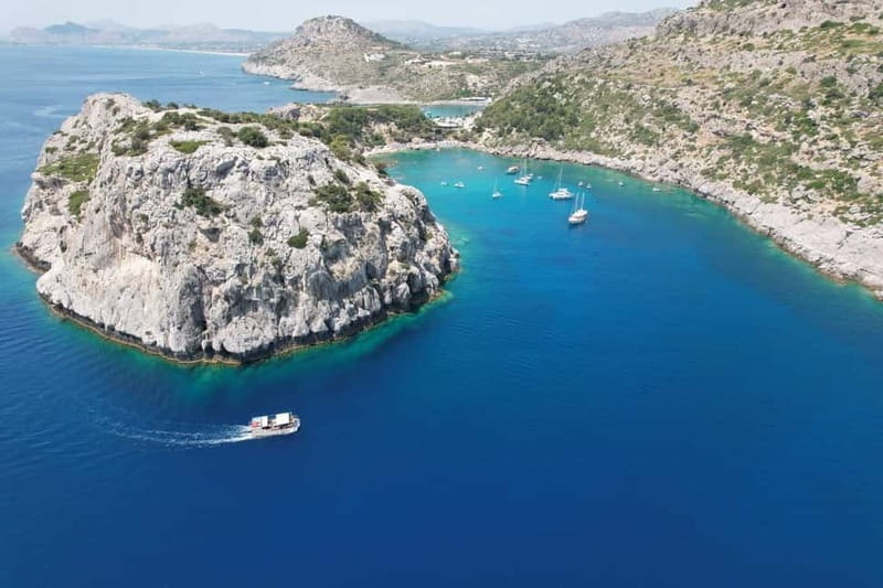 Rhodes: Cruise with 4 Swim Stops, Lunch, Drinks & Transfers - Boat comfort: why the limit to about 35 people matters