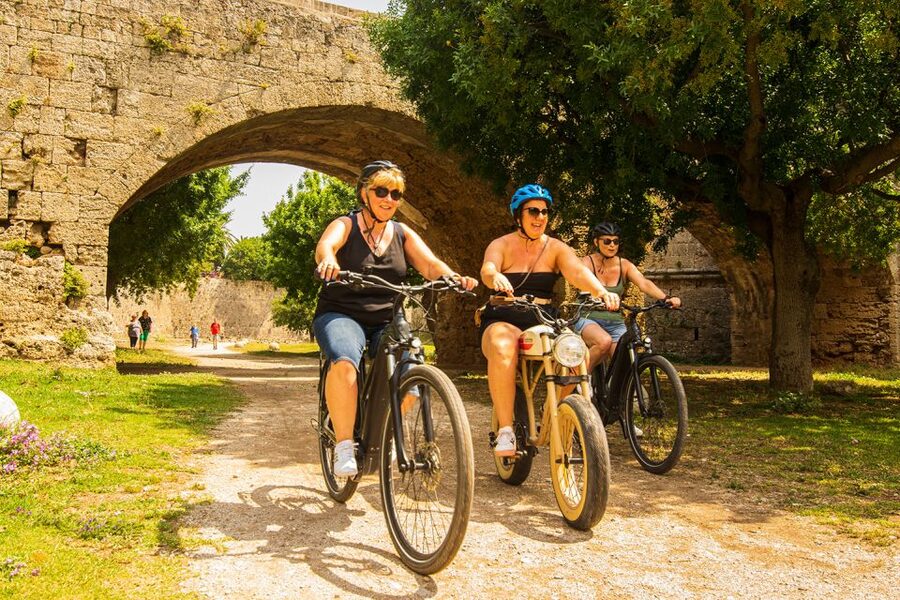 Rhodes: E-bike Highlights Sunset or Morning Photo Tour - Grand Master’s Palace stop: why it’s more than a photo