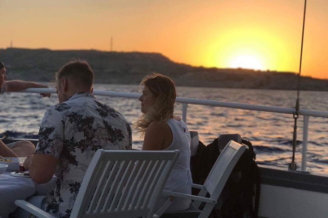 Rhodes Exclusive Sunset tour Cocktail Open bar Gourmet Live Music - Kallithea Springs swim stop: the part most people remember