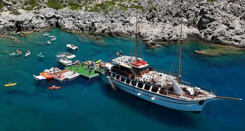 Rhodes: Gulet Trip with Food, Drinks, SUP, Kayak & Swimming - The 6-Hour Rhythm: How the Day Flows From Cruise to Swims