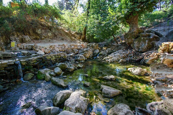 Rhodes Hidden Gems: Self-Drive Offroad Expedition - Stop 3: Profitis Ilias Church Art, Deer Mosaic, and a Spring Worth Tasting