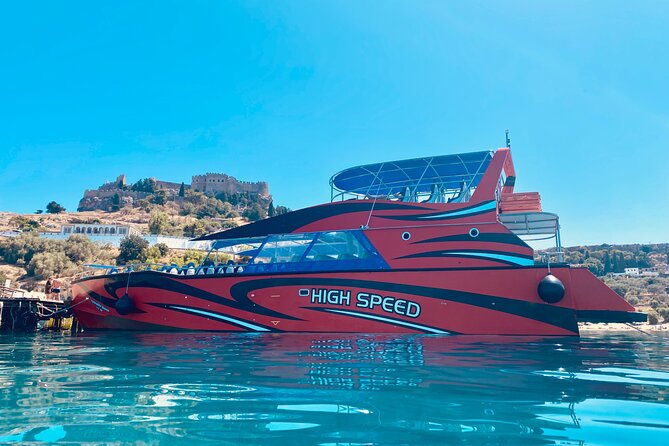 Rhodes High Speed Boat to Lindos - A High-Speed Boat That Actually Buys You Time in Lindos