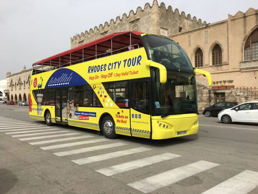 Rhodes: Hop-On Hop-Off City Tour Bus - The route in real-world terms: where the bus takes you