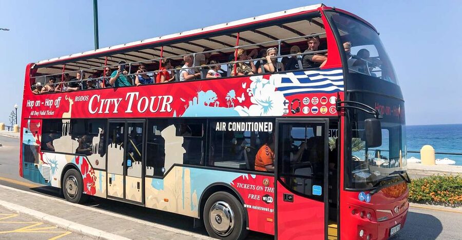 Rhodes: Hop-On Hop-Off Sightseeing Bus Tour - Where to board in Rhodes (including cruise-friendly stops)