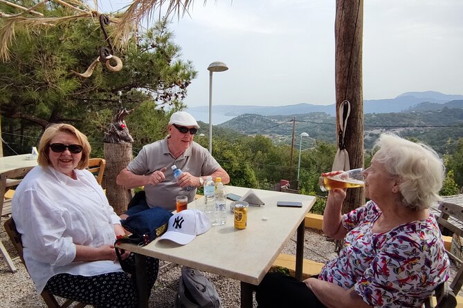 Rhodes:Kamiros,Kritinia,Embona,Mt Profitis Ilias & Kallithea tour - Profitis Ilias at 798 meters: forest air, Italian resort remnants, and WWII echoes