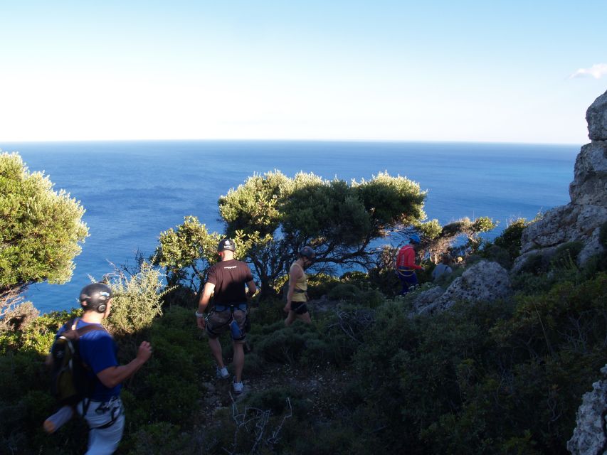 Rhodes: Ladiko Bay Rock Climbing and Rappelling Experience - Rhodes Meets Real Adventure: Climbing, Then the Cave Rappel