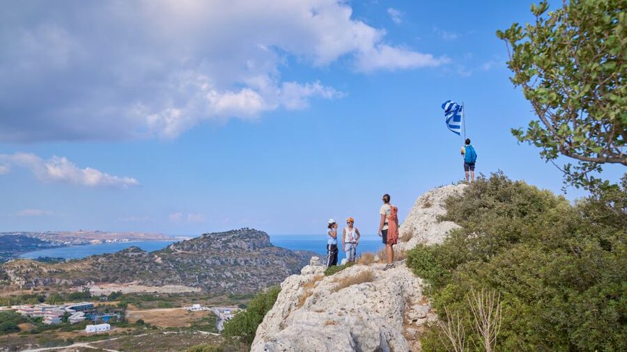 Rhodes: Ladiko Bay Rock Climbing and Rappelling Experience - Getting There: Cathrin Hotel Parking and the Rhodes Adventures Jeep
