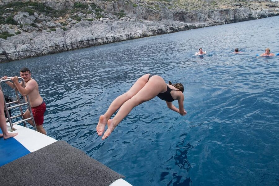 Rhodes: Lindos Cruise with 2 Swim Stops - Safety and Swimming Confidence: How This Trip Handles It