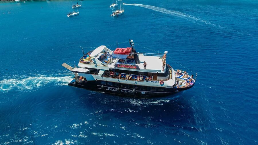 Rhodes: Lindos Cruise with 2 Swim Stops - Rhodes to Anthony Quinn Bay: A Scenic Start, Then Quick Water Time