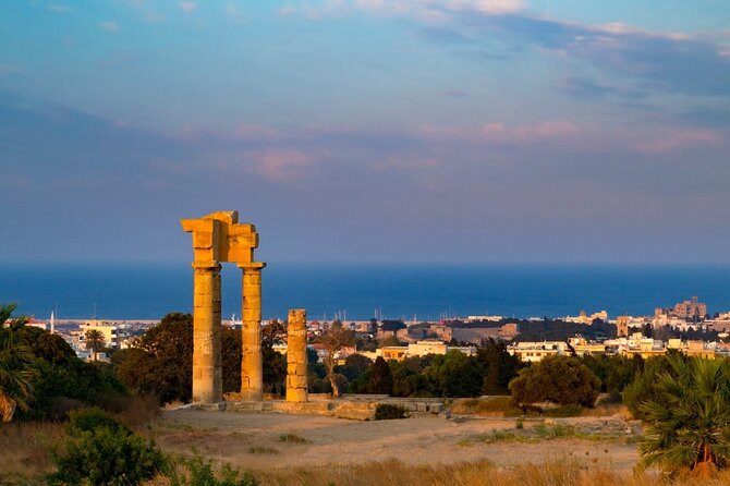 Rhodes & Lindos - Private Half-day Excursion - Monte Smith Hill, Temple Ruins, Stadium, and the Northern-Seas Photo Spot