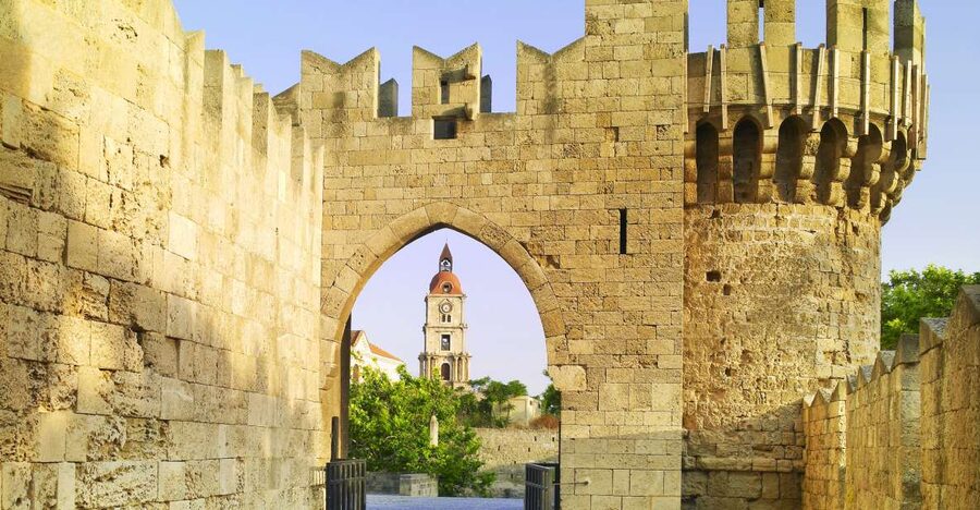 Rhodes: Old Town Walking Tour with Guide - Meeting Rhodes by Mandraki Harbor: Gallias St. 6 check-in