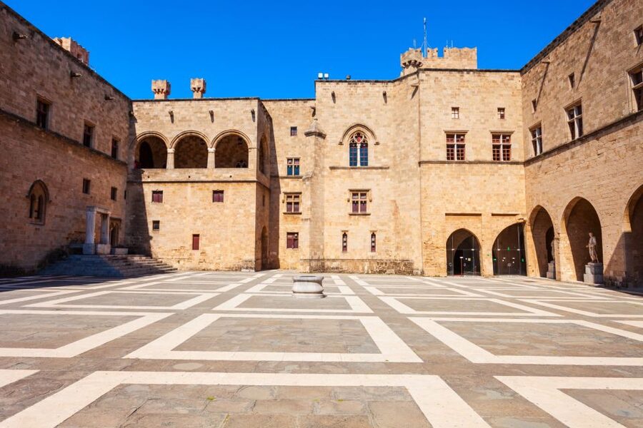 Rhodes: Palace of the Grand Master E-Ticket & Audio Tour - Stop-by-stop: entrance, inner courtyard, chapel, and the deeper halls