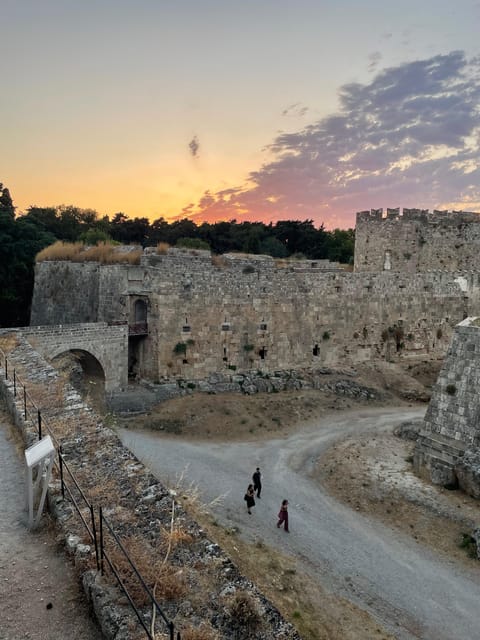 Rhodes: Rhodes by night Segway route - Palace of the Grand Masters to the Street of the Knights after sunset
