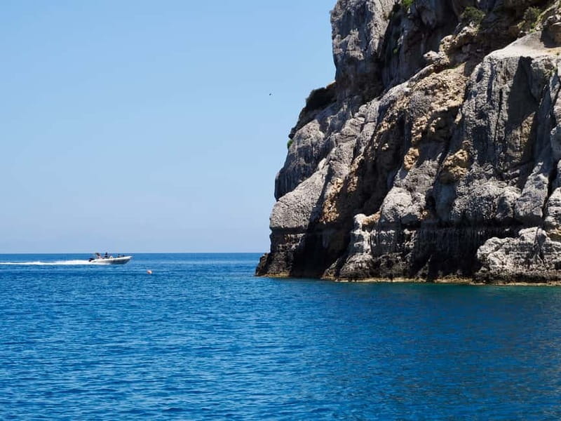 Rhodes: RIB Cruise with Drinks and 4 Swim Stops - Onboard Comfort: Drinks, Snacks, Wi-Fi, and Restroom