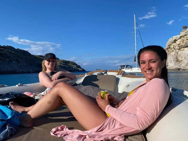 Rhodes: RIB Cruise with Drinks and 4 Swim Stops - Safety, Swim Support, and What to Bring (Towels, Sunscreen, and Shoes)