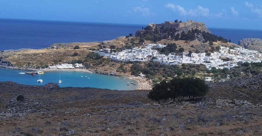 Rhodes: Roundtrip Bus Transfer to Lindos with Free Time - The Mountain View Stop and That Photo Moment