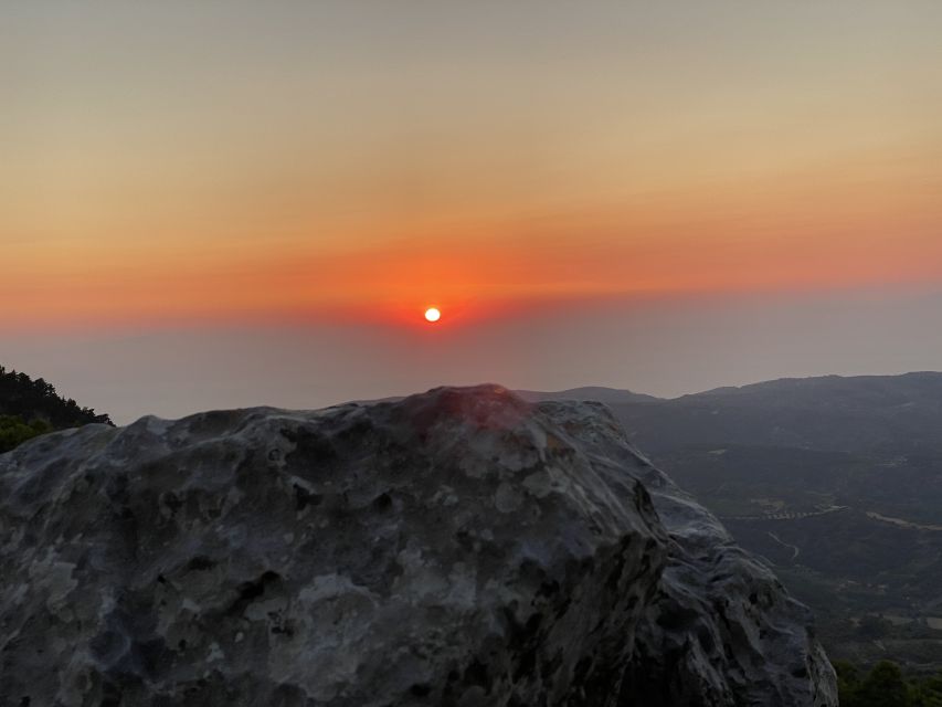 Rhodes: Salakos-Profitis Ilias Hike with Sunset - The summit photos: where Rhodes spreads out