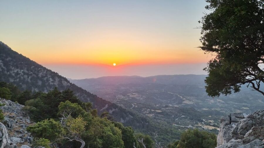 Rhodes: Salakos-Profitis Ilias Hike with Sunset - Snacks, water, and small breaks that keep the hike enjoyable