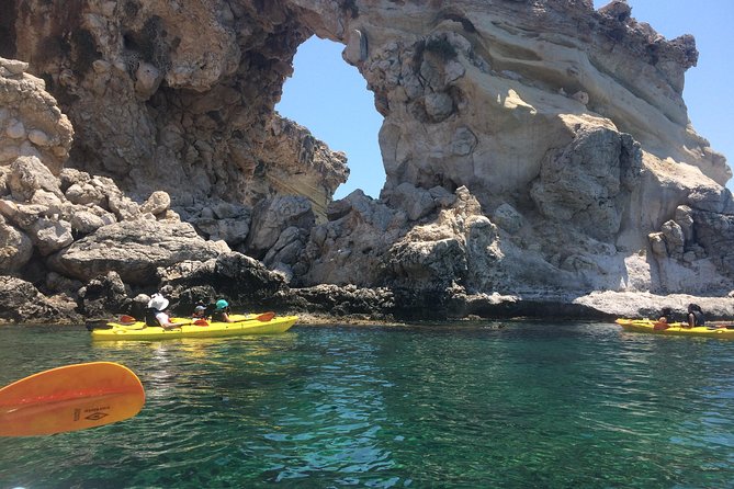 Rhodes Sea Kayaking Adventure small groups incl.Transfer & snack - Why Rhodes Looks Better From a Kayak