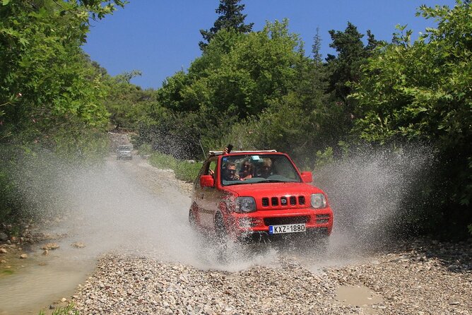 Rhodes Self Drive 4x4 Safari Adventure - North pick ups - Off-Road Between Villages: Dimilia and Profitis Ilias Runs