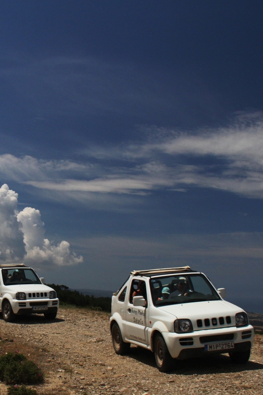 Rhodes: Self-Drive 4x4 Safari Tour with North Pickup - East Coast Off-Road and the Mediterranean Dip