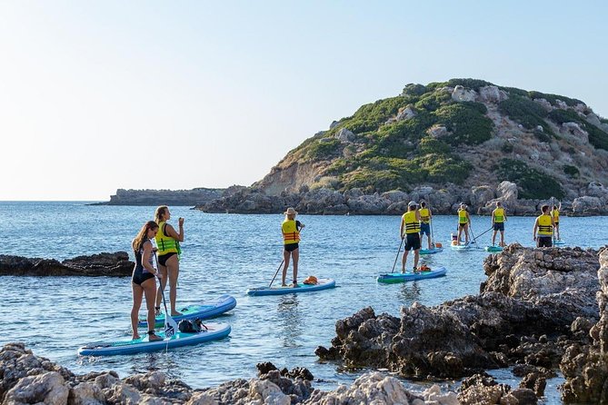 Rhodes: Stand Up Paddle & Snorkel Adventure - From Zero to On-Board: The SUP Basics in Real Time
