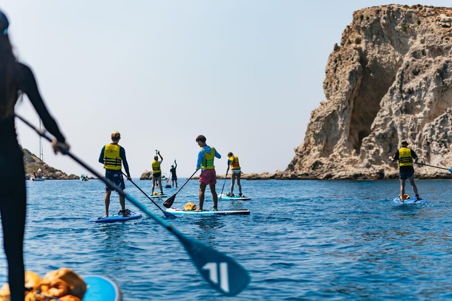 Rhodes: Stand-Up Paddleboard and Snorkeling Tour - Stegna Lesson First: How They Help You Get Standing (or Not)