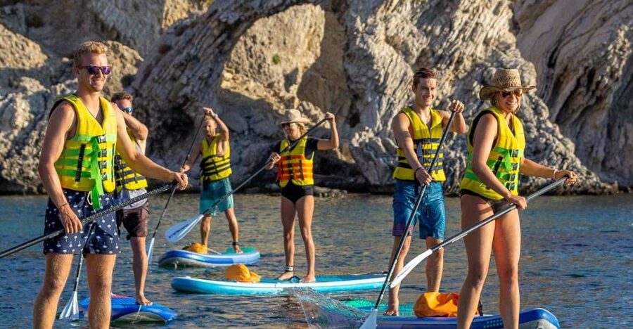 Rhodes: Stand-Up Paddleboard and Snorkeling Tour - Paddling the Cliff-Lined Coast: The Views That Only Show Up by Sea