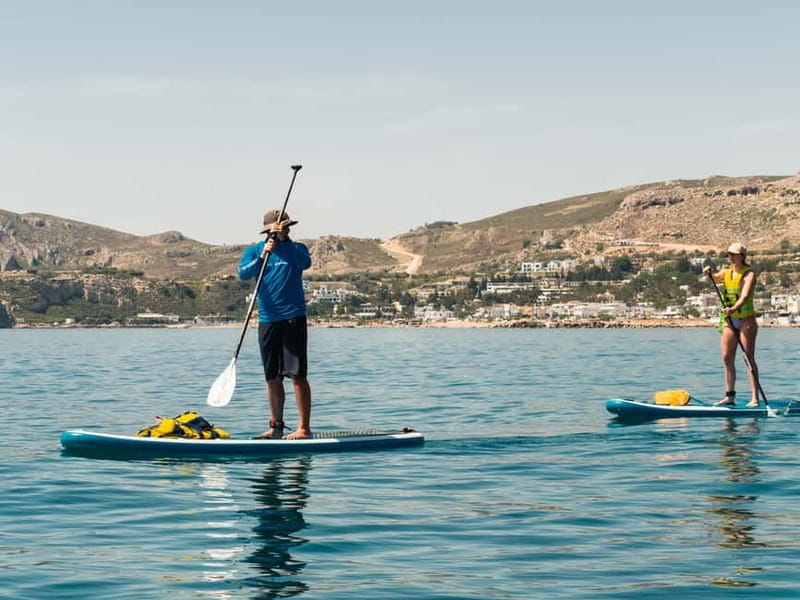 Rhodes: Stegna Beach Stand Up Paddleboarding Lesson - GoPro Photos: Real Memories Without Constant Posing