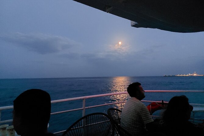 Rhodes Sunset Cruise - Swim and Dine w/ Live Music & Sunset! - The boat setup: comfort matters when the wind shows up