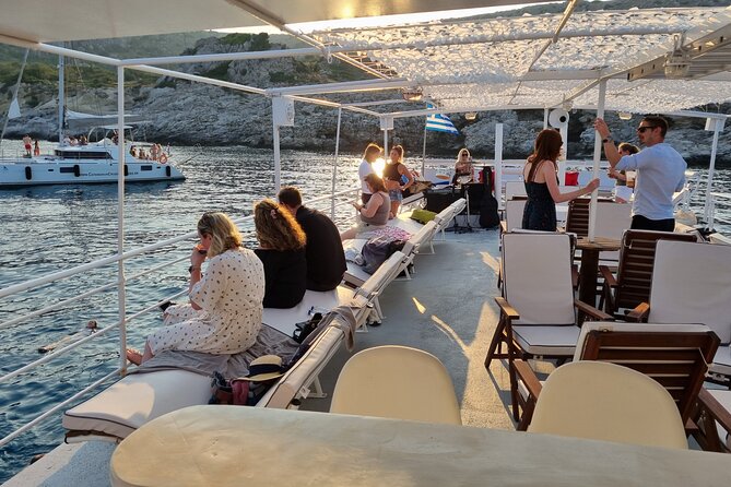 Rhodes Sunset Cruise - Swim and Dine w/ Live Music & Sunset! - Price and value: what $58.87 buys you in Rhodes