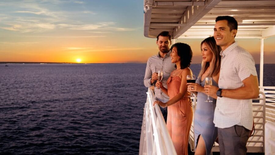 Rhodes: Sunset Cruise with Live Music, Wine & Greek Buffet - Key Highlights Worth Clocking