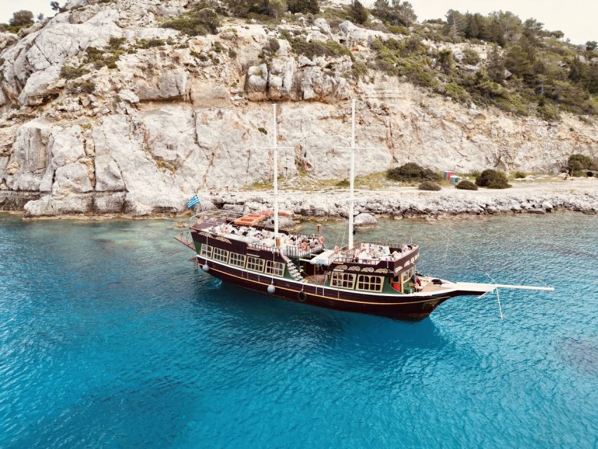 Rhodes: Sunset Cruise with Unlimited Aperol, Beer, and Wine - Kallithea Springs swim stop: the best reason to get wet