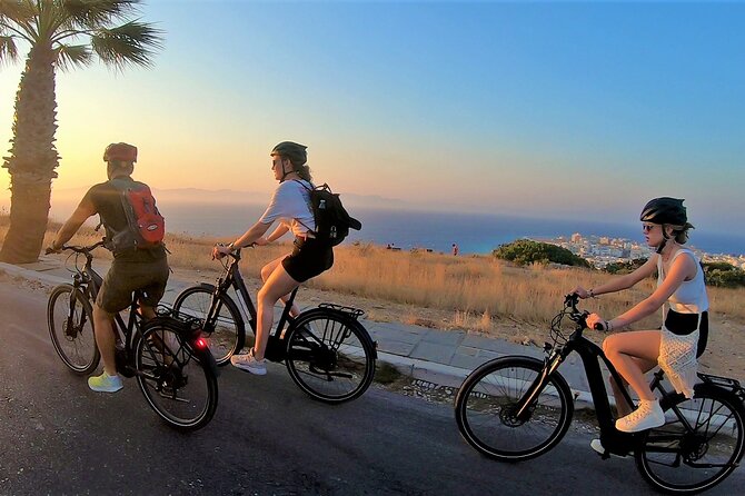 Rhodes to Anthony Quinn Bay E-Bike & Snorkelling Tour - Rhodes’ gates to Monte Smith: using the bike for real viewpoints