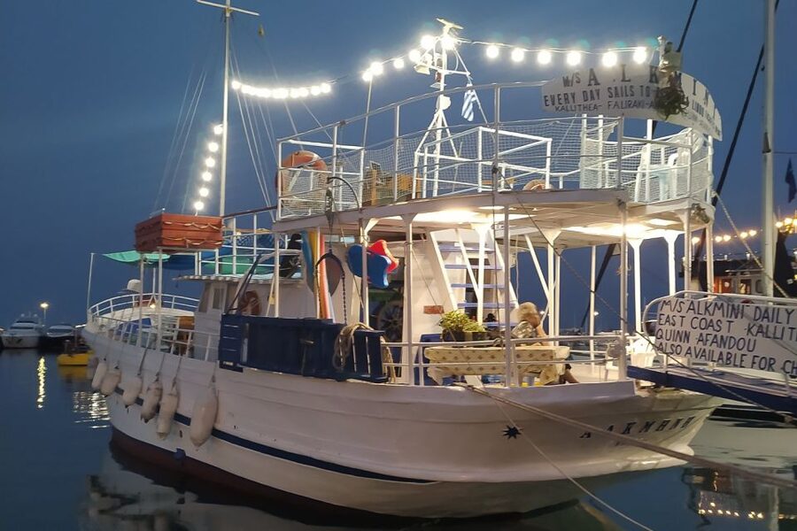 Rhodes Town: Anthony Quinn, Kalithea & Afandou Boat Cruise - When Wind Changes the Day: the 20/09/24–15/10/24 note