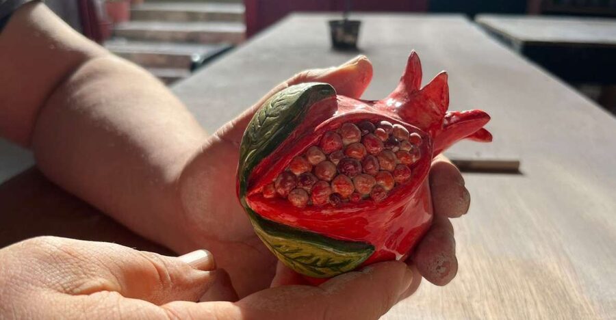 Rhodes Town: Pomegranate Pottery Masterclass - A Clay Pomegranate Masterclass That Feels Like a Reset