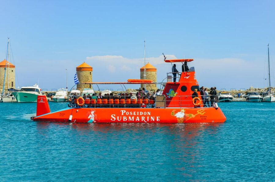 Rhodes Town: Submarine Cruise with Underwater Views - When visibility gets cloudy: what to expect from the water