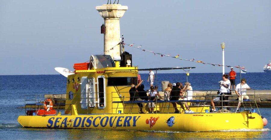 Rhodes Town: Yellow Submarine Cruise with Underwater Views - Should you book this Rhodes Town Yellow Submarine cruise?