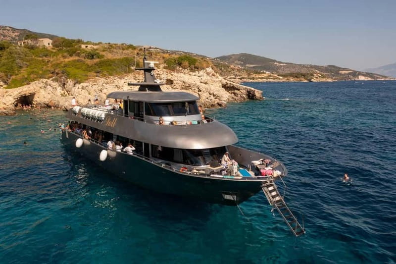 Rhodes: Transfer & Cruise to Symi Island & St. George Bay - Cruising with captain commentary: what you’re seeing on the way