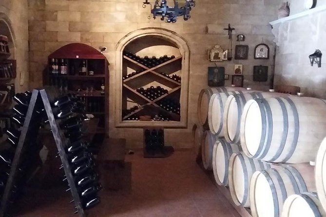 RHODES WINE TOUR - Private Half Day tour - 4 pax - Getting there: Mercedes pickup, route flow, and realistic timing